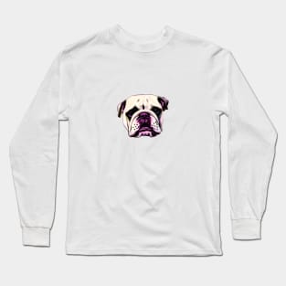 Realistic Bulldog #2 Long Sleeve T-Shirt